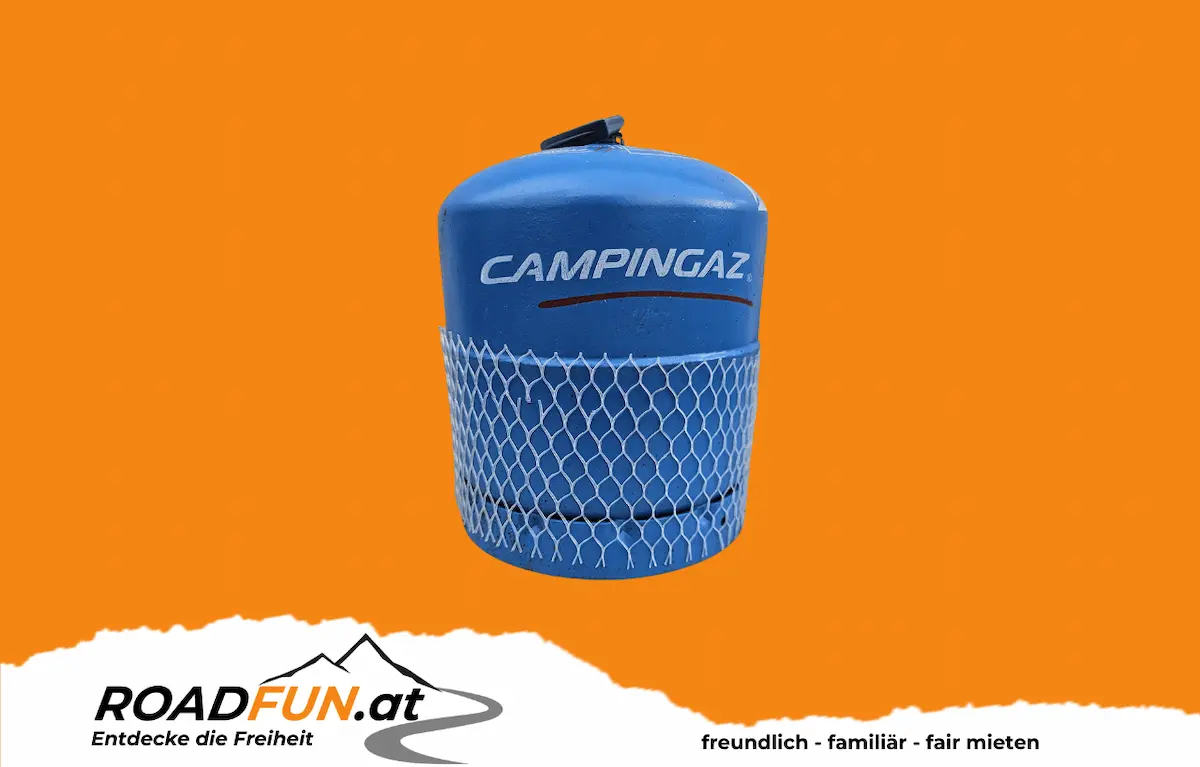 2,75kg Campinggaz Butangas befüllt