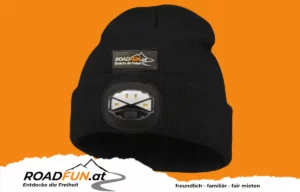 Mütze mit LED-Licht - über USB wiederaufladbar