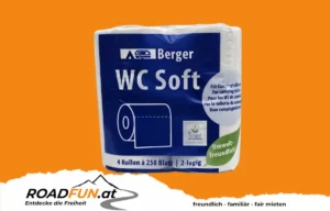 WC-Papier für Campingtoiletten 4er Pkg.